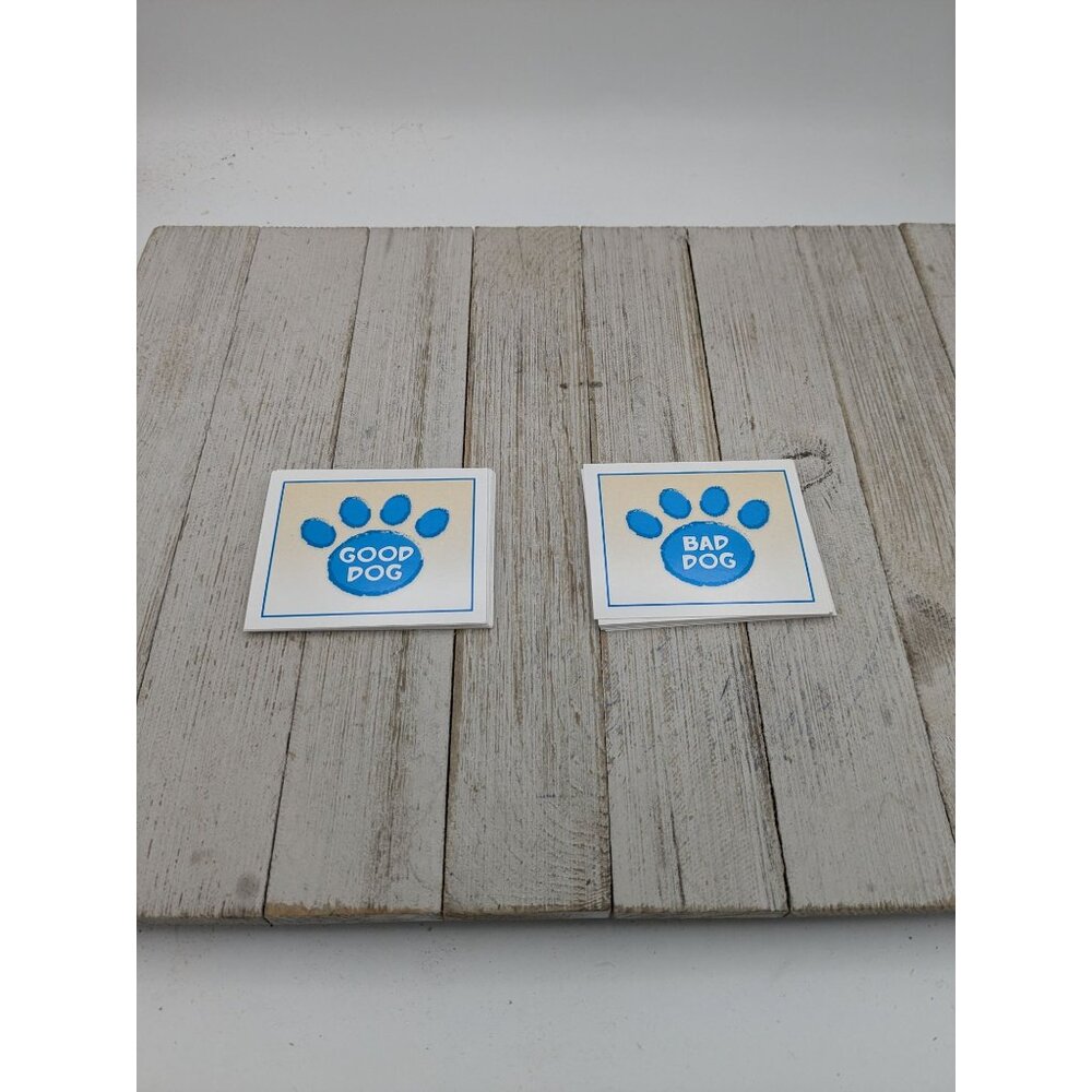 Dog-opoly Edition Game Replacement Good Dog Bad Dog Cards